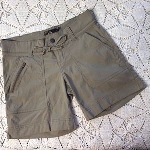 Prana tan outdoor shorts